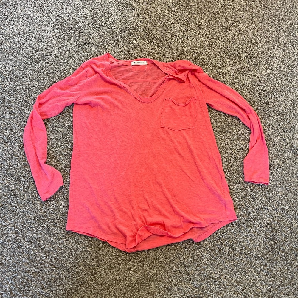 We the free long sleeve tee